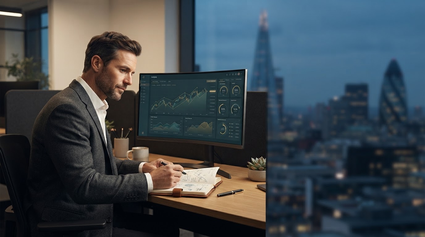 Klyveronta data analysis interface used for AI-driven crypto portfolio oversight